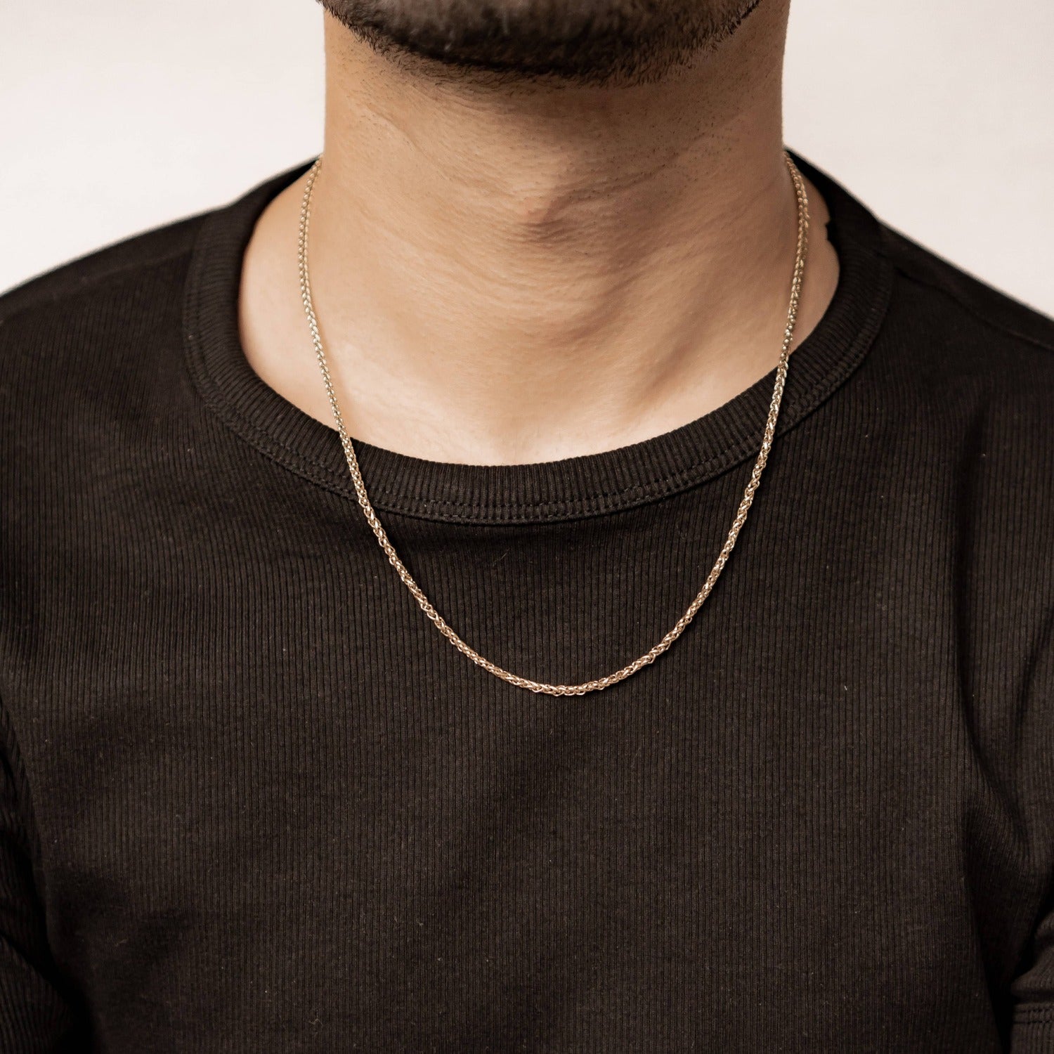 Wheat Chain Necklace Waterproof